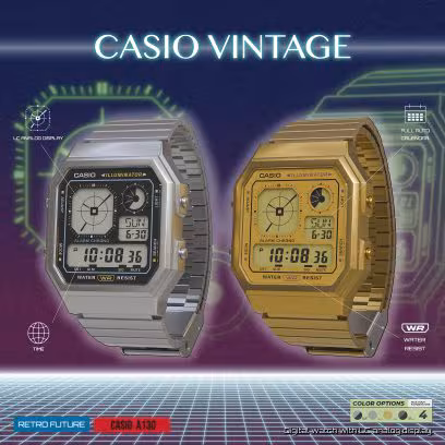 Casio A130WEGG-1A (A130WEGG-1ADF) – photo 3