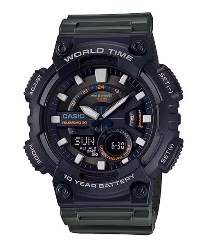 Casio AEQ-110W-3AV (AEQ-110W-3AVDF) – photo 2