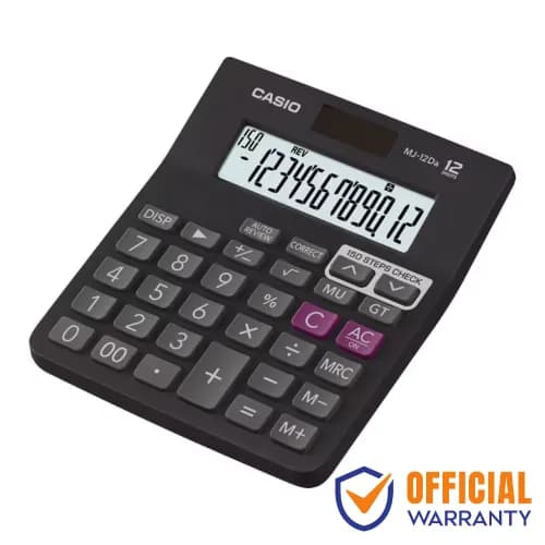 Casio MJ-12DA Check & Correct Calculator