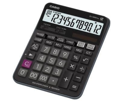 Casio DJ-120D PLUS Check & Correct Calculator