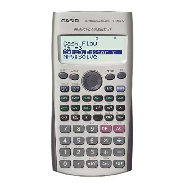 Casio FC-100V Financial Calculator