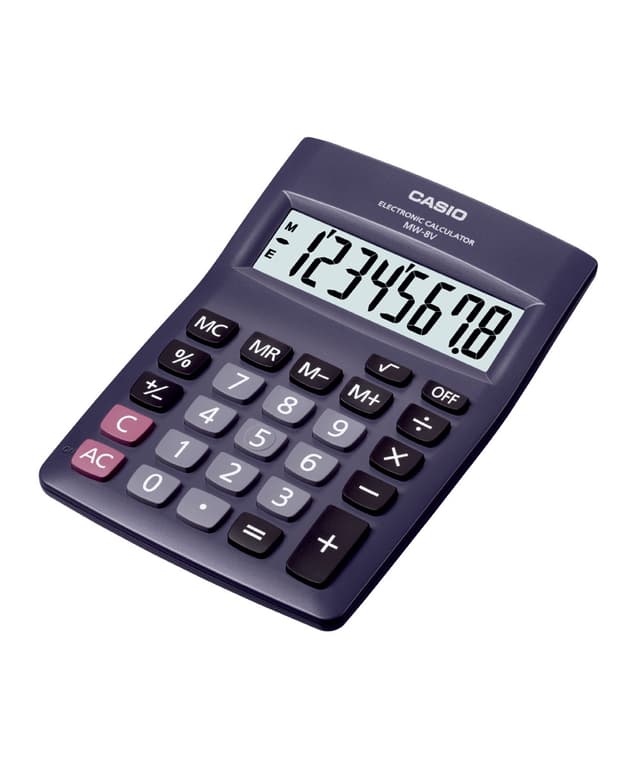 Casio MW-8V Desktop Calculator