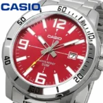 Casio MTP-VD01D-1E2V Red Dial Man's Watch - Image 4